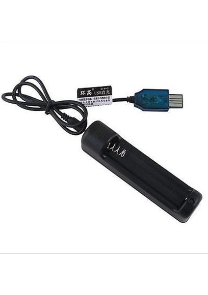 LED Göstergeli Li-Ion 18650 3.6V 3.7V Pil Batarya USB Şarj Cihazı indirimleri