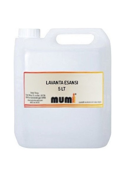Mum Esansı Lavanta 5 Lt