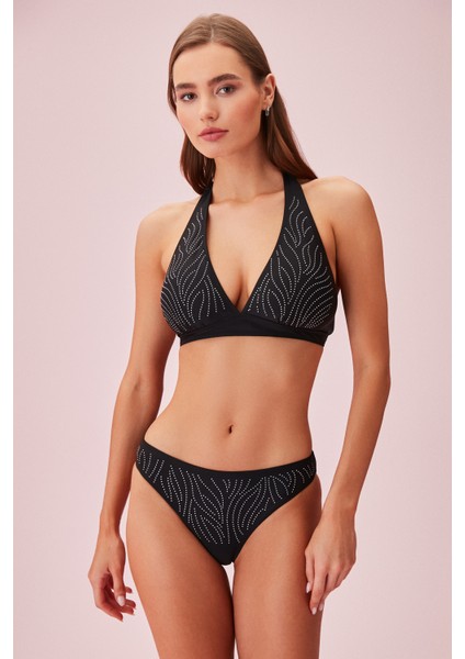 Taşlı Bikini Alt