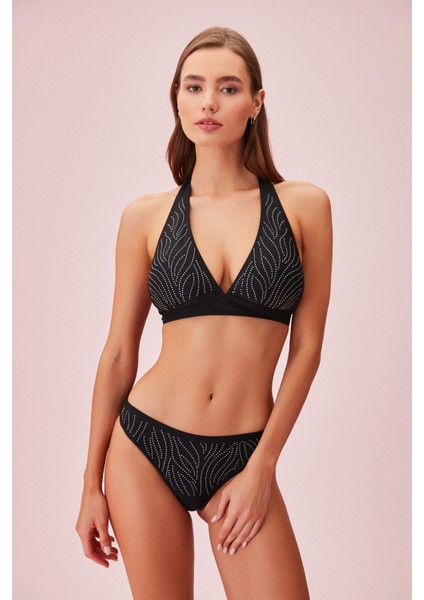 Taşlı Bikini Alt