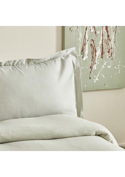 Minel Çift Kişilik Pike Yatak Örtüsü Seti Adaçayı fırsatları