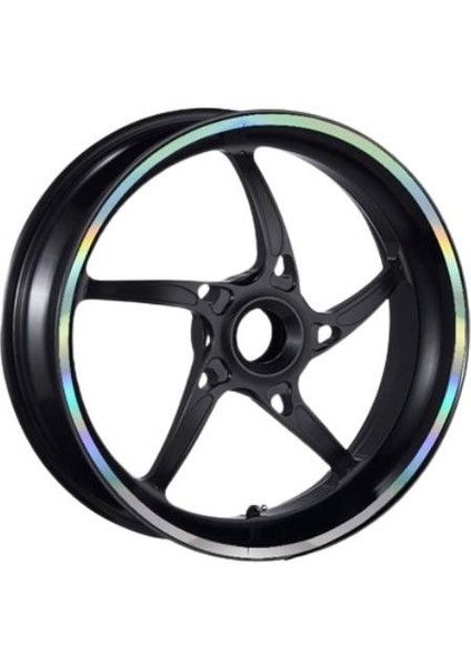 Hologramlı 7Cm X 7 M Lüks 1 Set Jant Şeridi