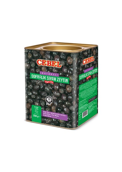 S.zeytin 3500 gr Teneke (Xs | 321-350)