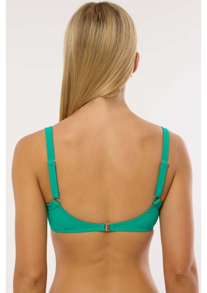 63565 Nil Yeşili Bikini Üstü