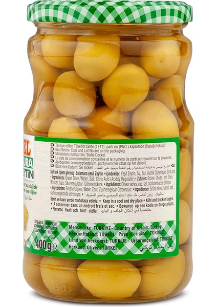 Salamura Y.zeytin 400 gr Kavanoz (Kokteyl) (3xl | 161-180) fiyatları