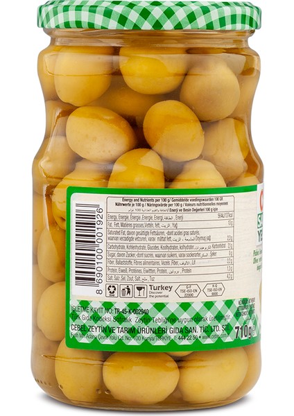 Salamura Y.zeytin 400 gr Kavanoz (Kokteyl) (3xl | 161-180) modelleri