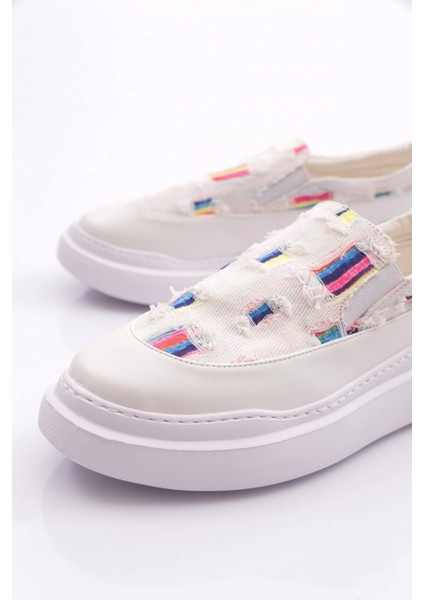 057 Kadın Lastikli Sneaker Ayakkabı fırsatları