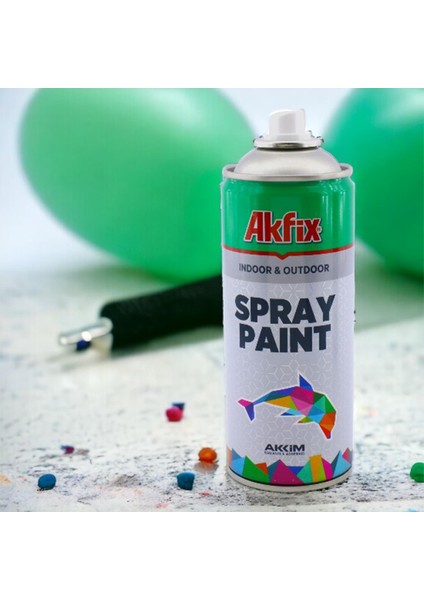 Akfix Kalıcı Akrilik Sprey Boya Parlak Yeşil 400 ml Tasarım Metal Ahşap Plastik Beton Yüzey Boyama fiyatları