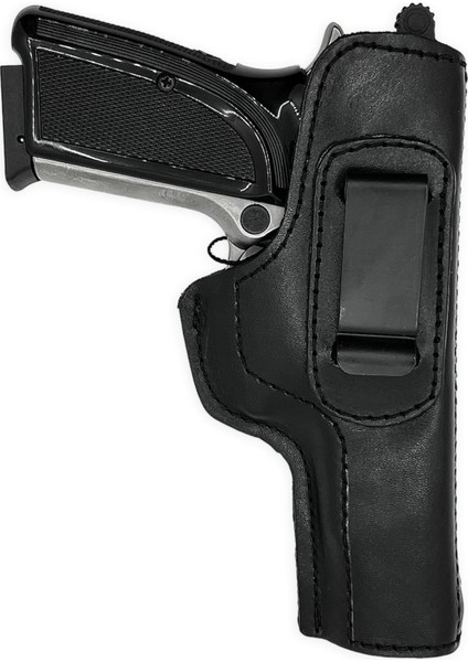 Sport Maşalı Napa Deri Tabanca Kılıfı Glock 17