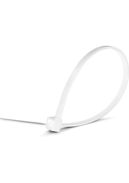 100'lü 300X4,5 Beyaz TRK66 Kablo Bağı