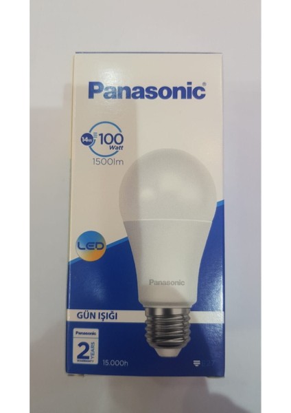 LED Ampül Panasonic 14W E27 4000K Günışığı 5 Adet