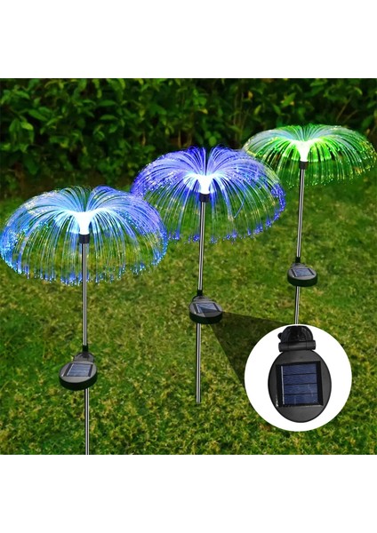 Jellyfish Solar Garden Lights Güneş Enerjili Bahçe Aydınlatması Denizanası Görünüm