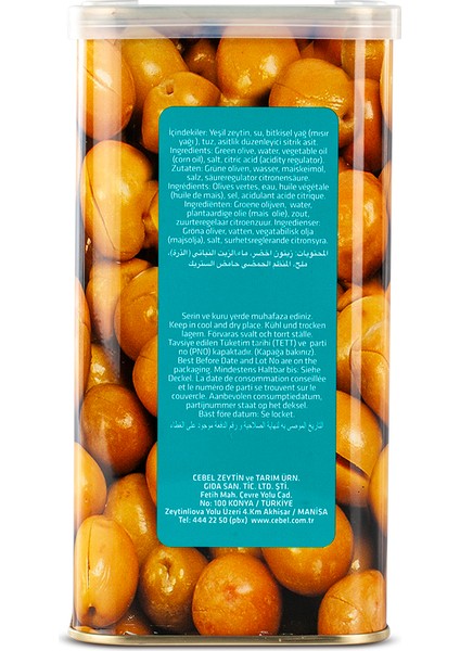 Çizik Y.zeytin 1400 gr Teneke (M | 261-290) modelleri
