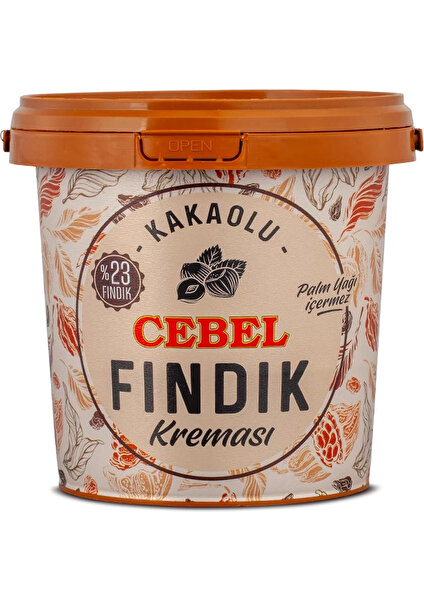 Kakaolu Fındık Kreması 900 gr (Kova) %23