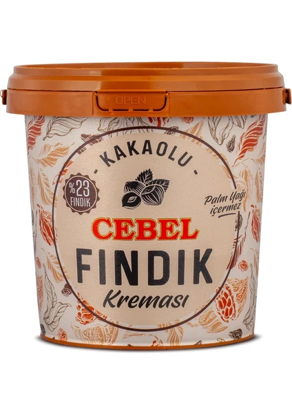 Kakaolu Fındık Kreması 900 gr (Kova) %23