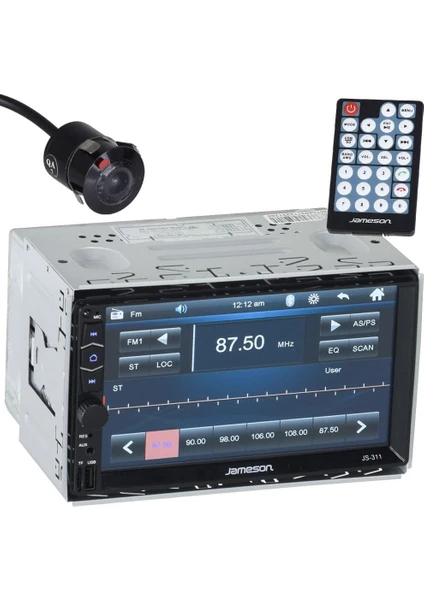 7'' Usb-Sd-Fm-Bt Double Teyp JS-311 Bt