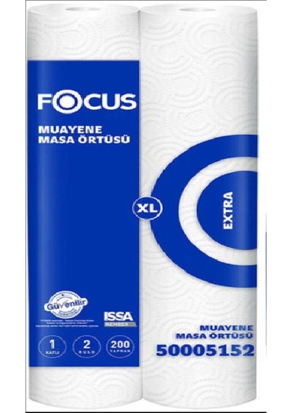 Xl Muayene Masa Örtüsü 50 Metre 2'li