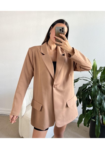 Vizon Oversize Blazer Ceket 24022