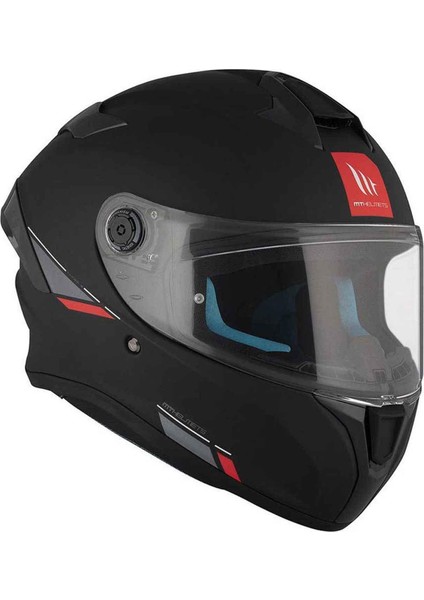 Targo S Solid A1 Mat Kapalı Kask