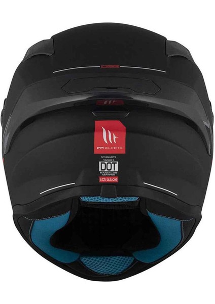 Targo S Solid A1 Mat Kapalı Kask
