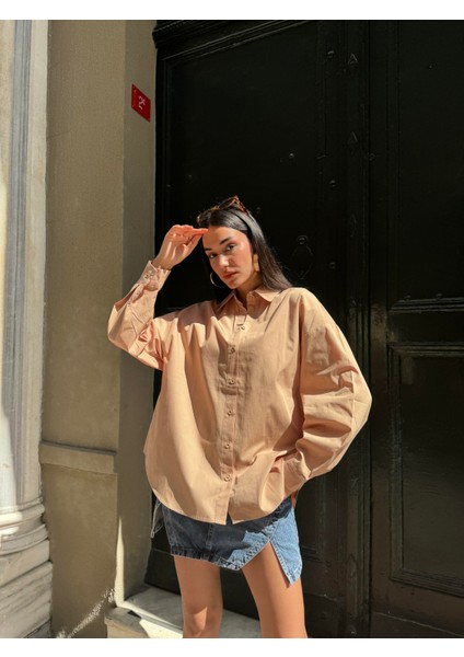 Vizon Geniş Kesim Basic Gömlek 27202 indirimleri