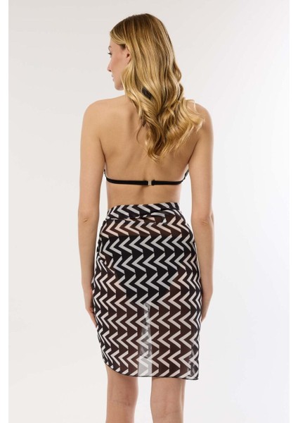 5811 Zigzag Desenli Pareo