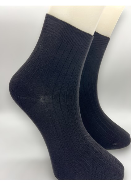 Ciho Socks Socks Premium 5 Çift Erkek Derbi - Tenis Bambu Dikişsiz Soket Çorap