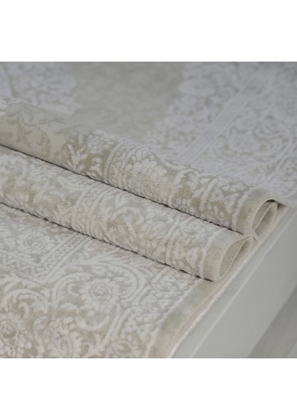 Bamboo Koleksiyonu Yüksek Dokuma Sıklığı Sık Dokuma Klasik Modern Motifler Akrilik Iplik Salon Antre Koridor Yatak Odası Halısı