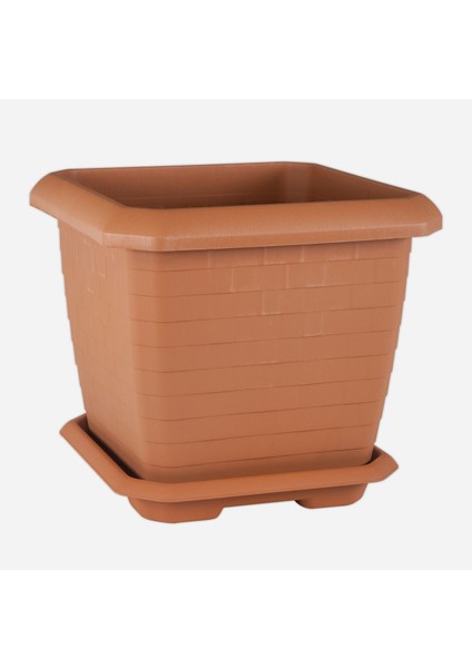 Hisar Saksı 44 Lt Kahve