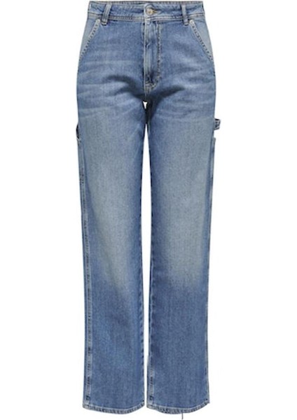 15312839 Onlwest New Hw Str Carpenter Dnm Fg Ss Kadın Jean Pantolon