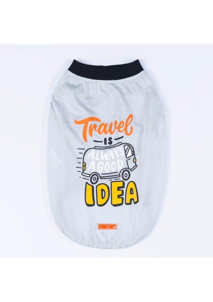 Grey Travel Orta-Büyük Irk Köpek T-Shirtü fiyatları