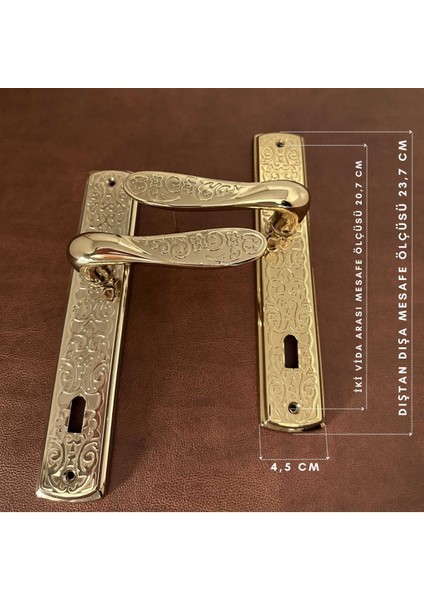 Özen Handles Imza Titanyum ZK19 Zamak Aynalı Oda Kapı Kolu 1 Takım fiyatları