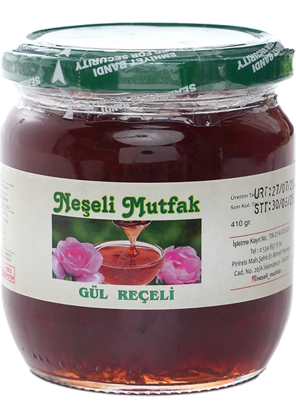 Doğal Gül Reçeli 410 gr