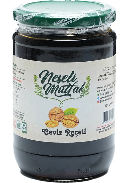 Doğal Ceviz Reçeli 825 gr