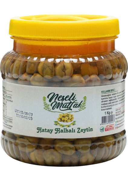 Hatay Yeşil Zeytin 1 kg