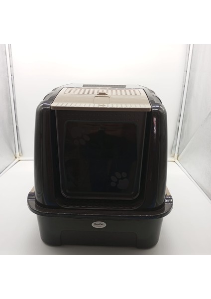 Dayıpet Kapalı Kedi Tuvaleti Siyah