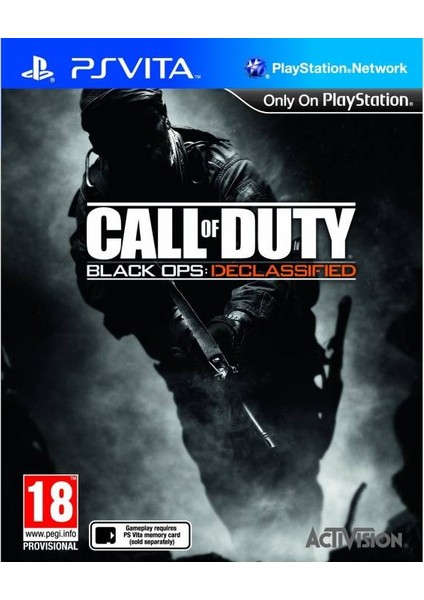 Call Of Duty Black Ops Declassified Playstation Vita Oyun Ps Vita Oyun