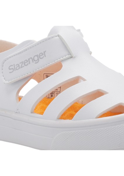 KRYSTAL Unisex Çocuk Sandalet Beyaz fırsatları