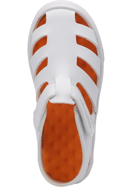 KRYSTAL Unisex Çocuk Sandalet Beyaz indirimleri