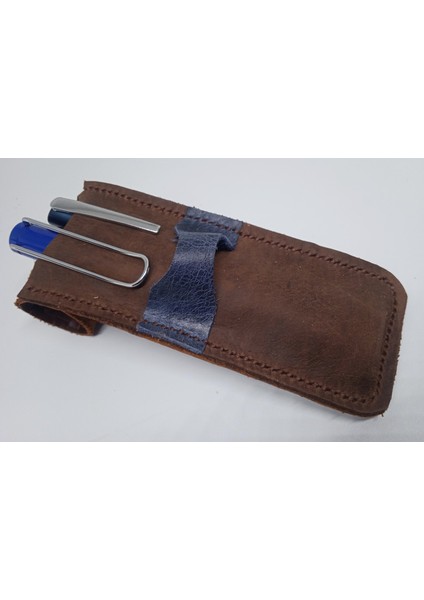 Hakiki Deri El Emeği Özel Kalemleriniz Için Kalemlik Kalem Kutu 27 cm 6 cm 30N10 fırsatları