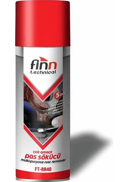 Technical Çok Amaçlı Pas Sökücü & Yağlayıcı Sprey 400 ml (Multi-Purpose Rust Remover)