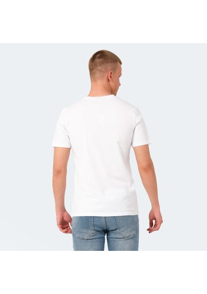 VESELA Erkek Tişört Beyaz fiyatları