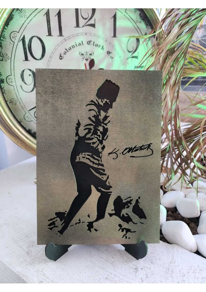Atatürk Tablo, Masa Üstü Ahşap Atatürk Tablo