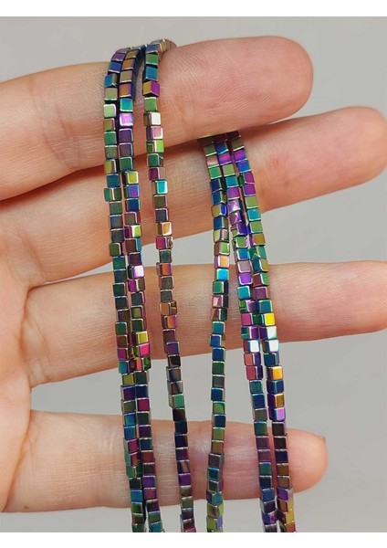 Hematit Taşı Dizi 2*2mm (49654)