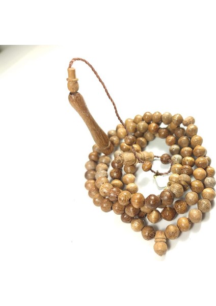 Mustafa Uysal Usta Eseri Imzalı Kay Tule Ağacı Namaz Tesbihi Sertifikalı 4674 fiyatları