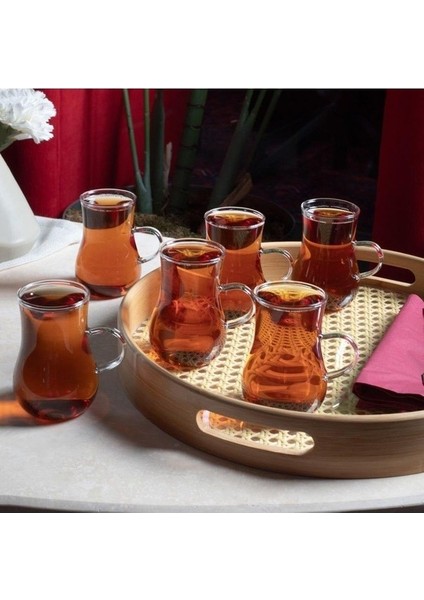 Perotti 15530 Dem 6 Lı Borosilikat Çay Bardağı