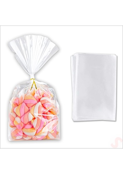 Kurabiye ve Şeker Poşeti 20CM x 10CM - 25 Adet