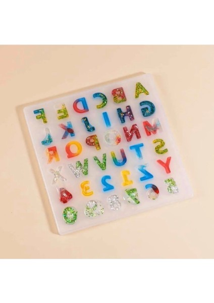 Epoksi Alfabe Sayı Silikon Kalıbı fiyatları