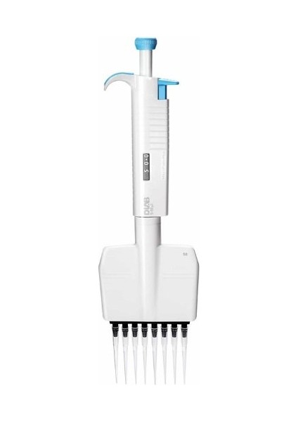 8 Kanallı Mikropipet (5 - 50 Μl)