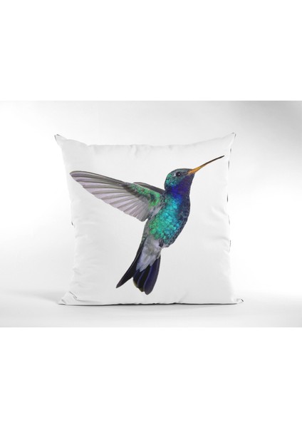 Mavi Kelebek, Kuş ve Tüyler 3'lü Kırlent & Yastık Kılıfı Seti fiyatları